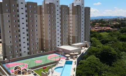 Apartamento com 2 quartos à venda no Jardim Ana Rosa, Taubaté  por R$ 258.000