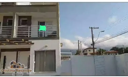 Casa em condomínio fechado com 2 quartos à venda no massaguaçu, caraguatatuba  por r$ 700.000