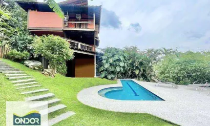 Casa com 3 dormitórios à venda, 282 m² por r$ 2.250.000,00 - recanto inpla - carapicuíba/sp