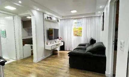 Apartamento com 2 dormitórios à venda, 52 m² por r$ 280.000,00 - green land - cotia/sp