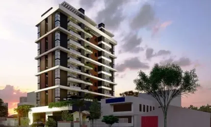 Apartamento com 2 quartos à venda na Rua Visconde do Rio Branco, 2764, Centro, São José dos Pinhais, 56 m2 por R$ 464.000
