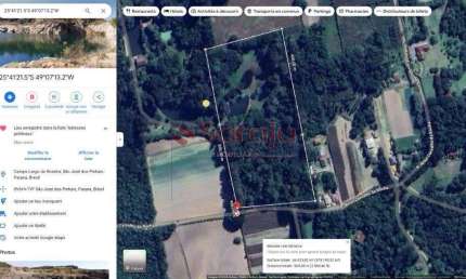 Saraju Vende Terreno em chacara em Sao Jose Dos pinhais