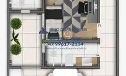 Apartamento com 3 quartos à venda na Rua Teodoro Luiz Pereira, São João, Itajaí