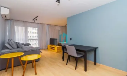 Apartamento com 1 quarto para alugar na Rua Juquis, 391, Moema, São Paulo por R$ 4.000