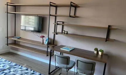 Apartamento com 1 quarto à venda na Avenida Iraí, 312, Moema, São Paulo por R$ 615.000