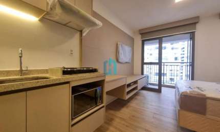 Apartamento com 1 quarto para alugar na Avenida Chibarás, 75, Moema, São Paulo por R$ 2.800