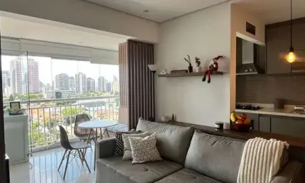 Apartamento com 2 quartos à venda na Rua Nicolau Barreto, 614, Itaim Bibi, São Paulo por R$ 1.241.000