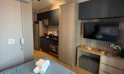 Apartamento com 1 quarto à venda na Alameda Jauaperi, 299, Moema, São Paulo por R$ 530.000