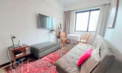 Apartamento com 1 quarto à venda na Avenida Ibirapuera, 2534, Moema, São Paulo por R$ 498.500