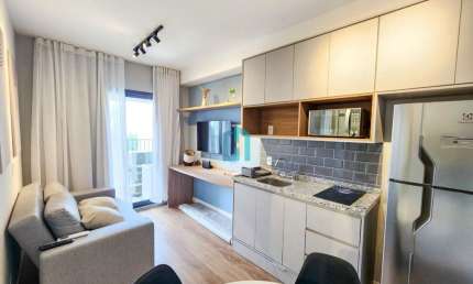 Apartamento com 1 quarto para alugar na Alameda dos Maracatins, 304, Moema, São Paulo por R$ 3.900