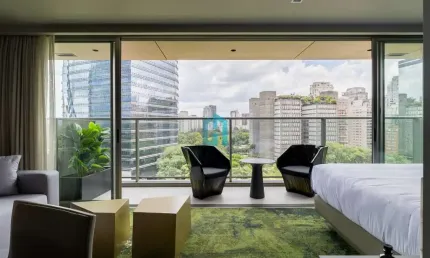 Apartamento com 1 quarto para alugar na Rua Funchal, 65, Vila Olímpia, São Paulo por R$ 25.000