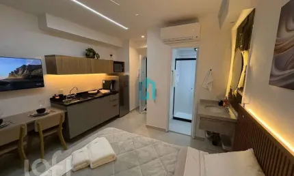 Apartamento com 1 quarto à venda na Avenida Agami, 174, Moema, São Paulo por R$ 449.000