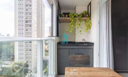 Apartamento com 1 quarto à venda na Avenida Ibirapuera, 1891, Indianópolis, São Paulo por R$ 555.000