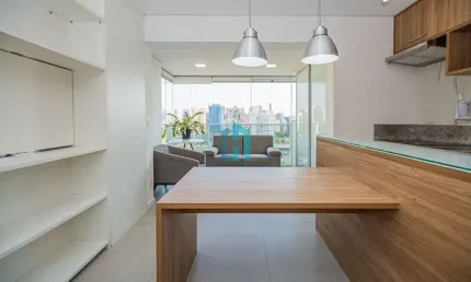 Apartamento com 1 quarto à venda na Rua Flórida, 103, Cidade Monções, São Paulo por R$ 720.000