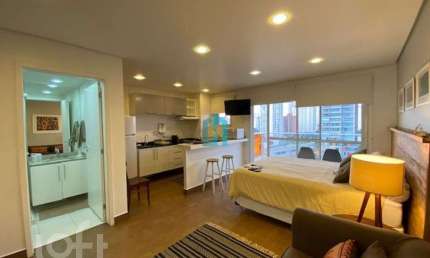 Apartamento com 1 quarto à venda na Avenida Santo Amaro, 1411, Vila Nova Conceição, São Paulo por R$ 542.000