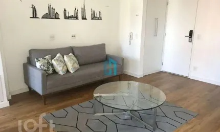 Apartamento com 1 quarto à venda na rua doutor paschoal imperatriz, 105, brooklin, são paulo por r$ 825.000