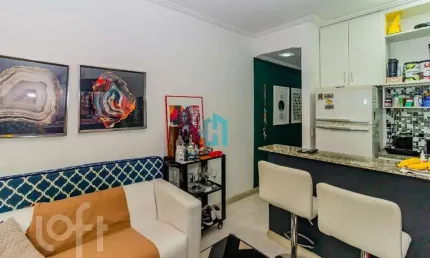 Apartamento com 1 quarto à venda na avenida rouxinol, 77, moema, são paulo por r$ 600.000