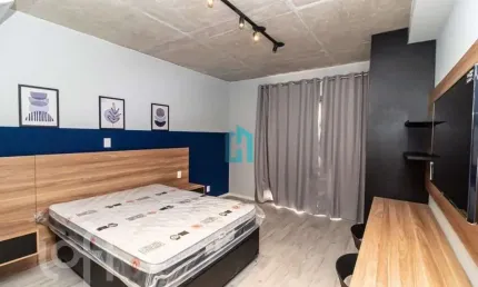 Apartamento com 1 quarto à venda na alameda dos maracatins, 1424, moema, são paulo por r$ 520.000