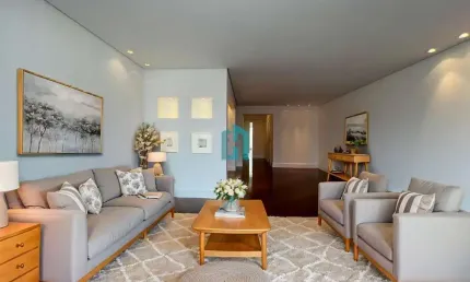 Apartamento com 3 quartos à venda na avenida rouxinol, 519, moema, são paulo por r$ 2.300.000