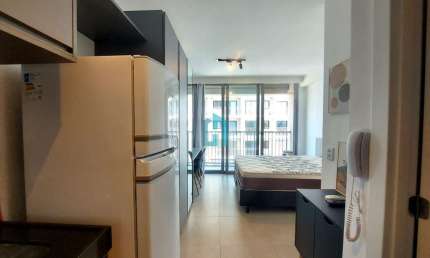 Apartamento com 1 quarto para alugar na Avenida dos Imarés, 298, Moema, São Paulo por R$ 3.000