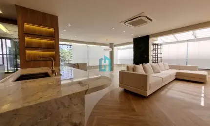 Apartamento com 2 quartos à venda na Avenida Lavandisca, 515, Moema, São Paulo por R$ 5.300.000