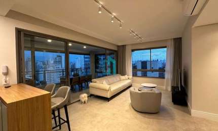 Apartamento com 3 quartos à venda na Avenida Lavandisca, 515, Moema, São Paulo por R$ 3.650.000