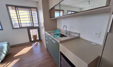 Apartamento com 1 quarto à venda na Rua Cancioneiro de Évora, 85, Brooklin, São Paulo por R$ 400.000