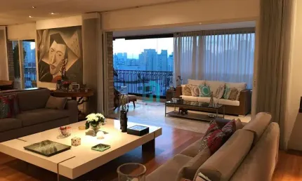 Apartamento com 4 quartos à venda na Avenida Sabiá, 133, Indianópolis, São Paulo por R$ 11.800.000
