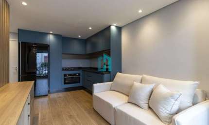 Apartamento com 1 quarto para alugar na Alameda dos Maracatins, 304, Indianópolis, São Paulo por R$ 4.600