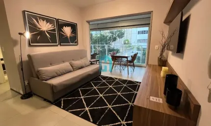 Apartamento com 1 quarto à venda na Avenida Jandira, 631, Indianópolis, São Paulo por R$ 880.000
