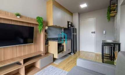 Apartamento com 1 quarto à venda na Avenida dos Carinás, 268, Moema, São Paulo por R$ 585.000