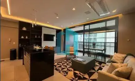 Apartamento com 1 quarto para alugar na Avenida Roque Petroni Júnior, 630, Brooklin, São Paulo por R$ 13.000