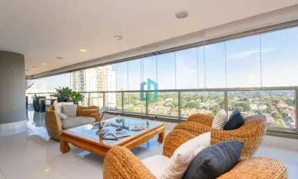 Apartamento com 4 quartos à venda na Rua Zacarias de Gois, 728, Campo Belo, São Paulo por R$ 11.800.000