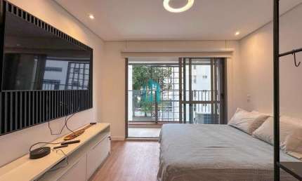 Apartamento com 1 quarto para alugar na Rua Doutor Jesuíno Maciel, 320, Campo Belo, São Paulo por R$ 3.000
