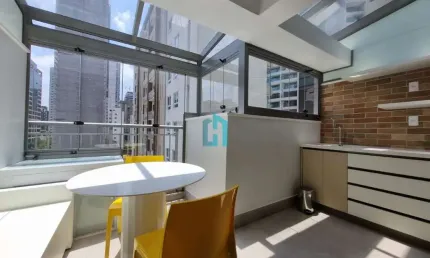 Apartamento com 1 quarto à venda na avenida chibarás, 75, moema, são paulo por r$ 540.000