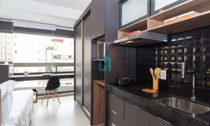 Apartamento com 1 quarto à venda na Rua Oscar Freire, 1375, Pinheiros, São Paulo por R$ 550.000