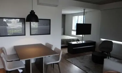 Apartamento com 1 quarto para alugar na Rua Jean Peltier, 311, Brooklin, São Paulo por R$ 6.000