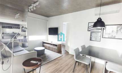 Apartamento com 1 quarto para alugar na Rua Jean Peltier, 311, Brooklin, São Paulo por R$ 5.500