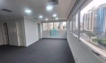 Sala comercial com 2 salas à venda na Avenida Vereador José Diniz, 3720, Campo Belo, São Paulo por R$ 640.000