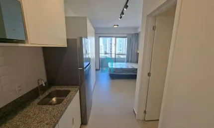 Apartamento com 1 quarto para alugar na Rua Quatá, 555, Vila Olímpia, São Paulo por R$ 3.835