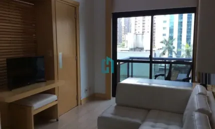 Apartamento com 1 quarto para alugar na avenida ibijaú, 355, moema, são paulo por r$ 3.500