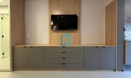 Apartamento com 1 quarto para alugar na rua joão de lacerda soares, 31, jardim das acacias, são paulo por r$ 3.800