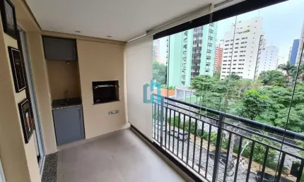 Apartamento com 2 quartos para alugar na avenida jamaris, 762, moema, são paulo por r$ 5.800