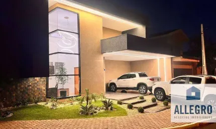 Casa com 3 dormitórios à venda, 266 m² por R$ 1.380.000,00 - Condomínio D'itália - Bady Bassitt/SP