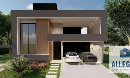 Casa à venda no Village La Montagne com 3 dormitórios e 2 vagas de garagem / Próximo ao Shopping Iguatemi