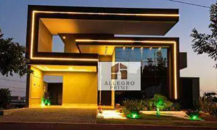 Casa à venda no Alphavile com 3 suítes e 2 vagas de garagem / Mirassol-SP
