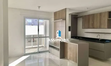 Apartamento com 2 dormitórios para alugar, 66 m² por R$ 4.120,83/mês - Cidade Universitária Pedra Branca - Palhoça/SC