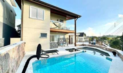 Casa com 4 dormitórios à venda, 365 m² por R$ 3.495.000,00 - Arujázinho IV - Arujá/SP