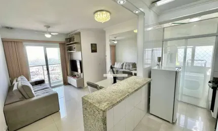 Apartamento com 3 dormitórios à venda, 69 m² por R$ 849.000,00 - Jordanópolis - Arujá/SP