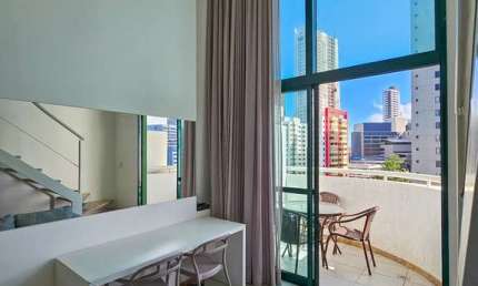 AQUARIUS RESIDENCE SERVICE-MERCURE - VENDA - LOFT COM 47M² NO AQUARIUS.
